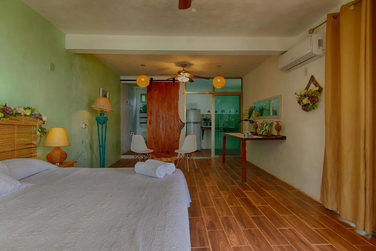 7 San Fernando, Bacalar Villa Jimmy Pensjonat